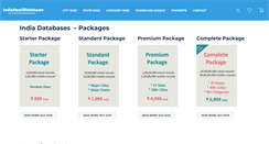 Desktop Screenshot of indiaemaildatabase.com
